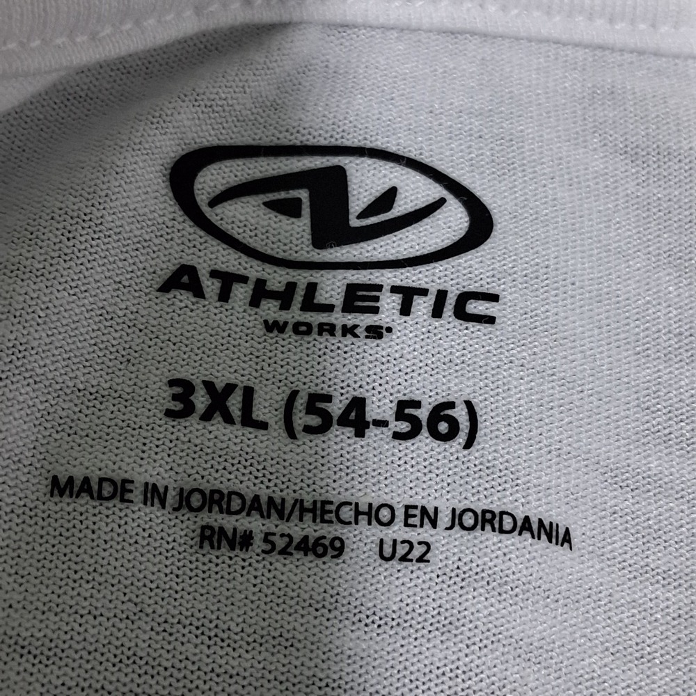 Athletic Works Neon Yellow/White Long Sleeve Moisture Wicking DriWorks Size‎ 3XL - Picture 2 of 14
